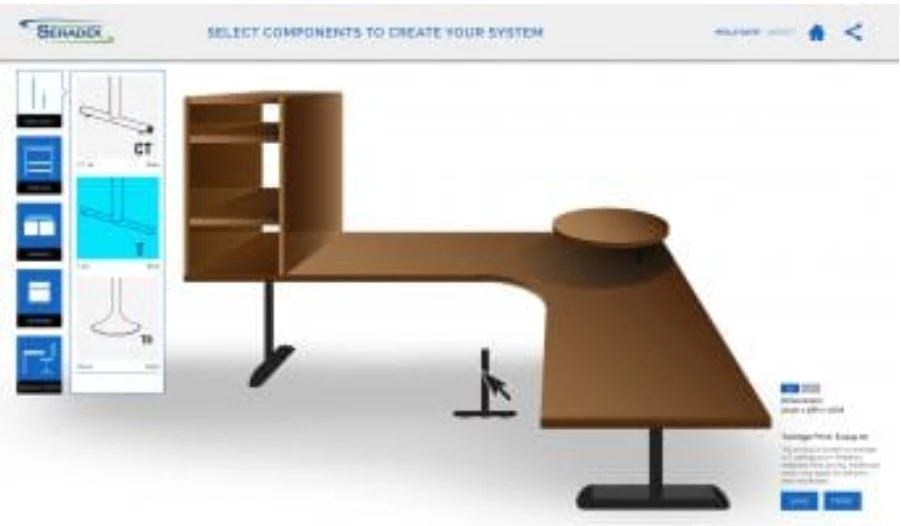screenshot of Seradex ERP